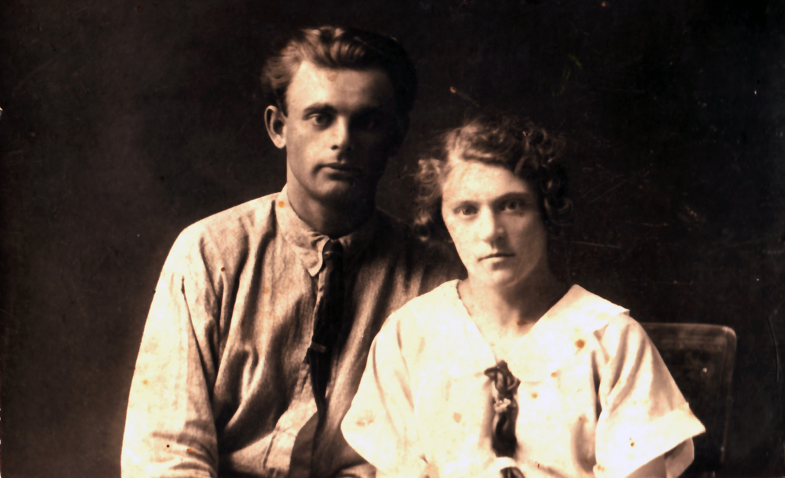 Маркова Зоя с первым мужем Иваном Бондаренко