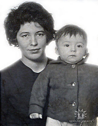 Кучумова Галина Ивановна с сыном Сергеем